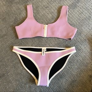 Hoaka swimwear lilac bikini